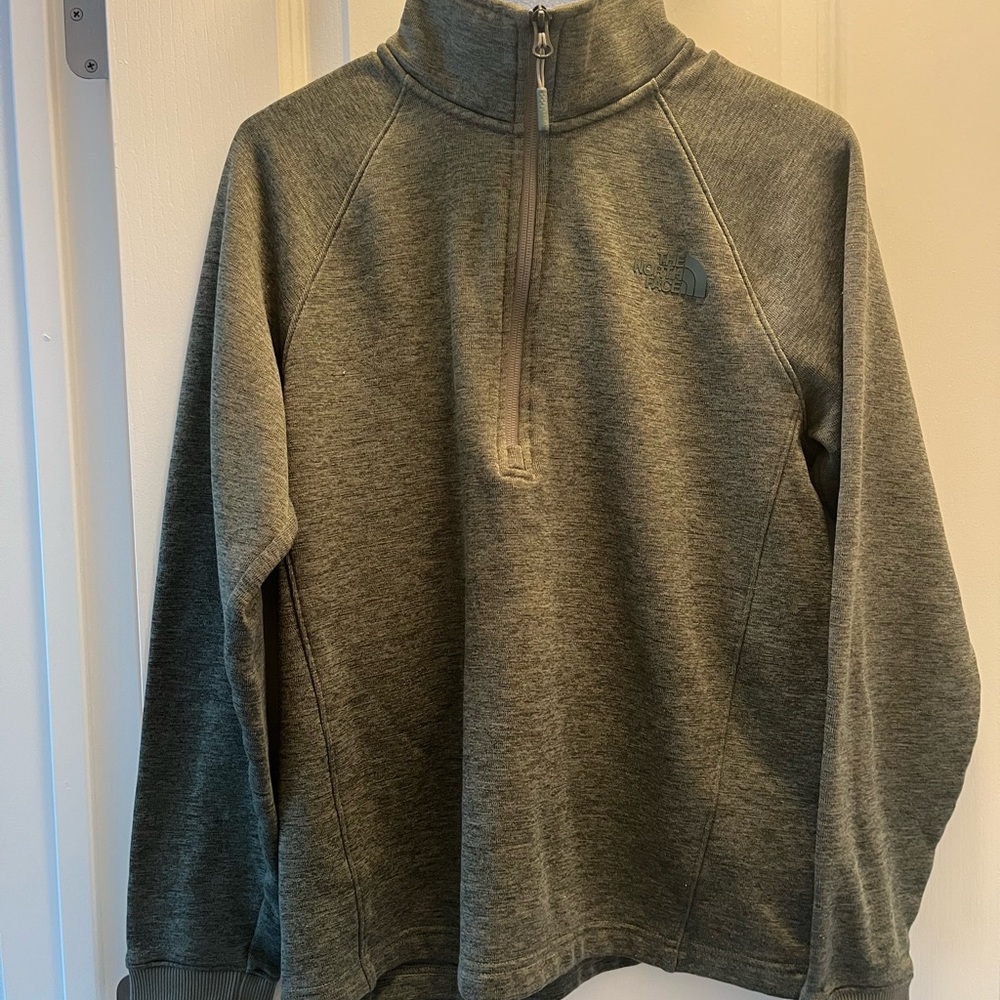The North Face Men's Gray Zip-Up Sweater